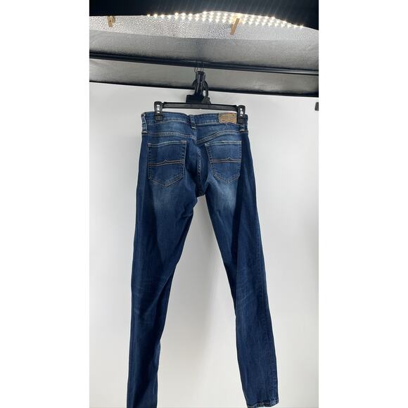 Ralph Lauren Denim & Supply Women's Skinny Jeans Blue Dark Wash Stretch sz 27/30 - Picture 1 of 4